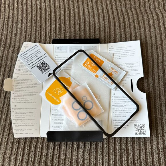 NEW'C Tempered Glass Screen Protector & Camera Lens Film For iPhone 16 Pro - Picture 3 of 3